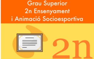 Material i equipament Grau Superior 2n Ensenyament i animació socioesportiva